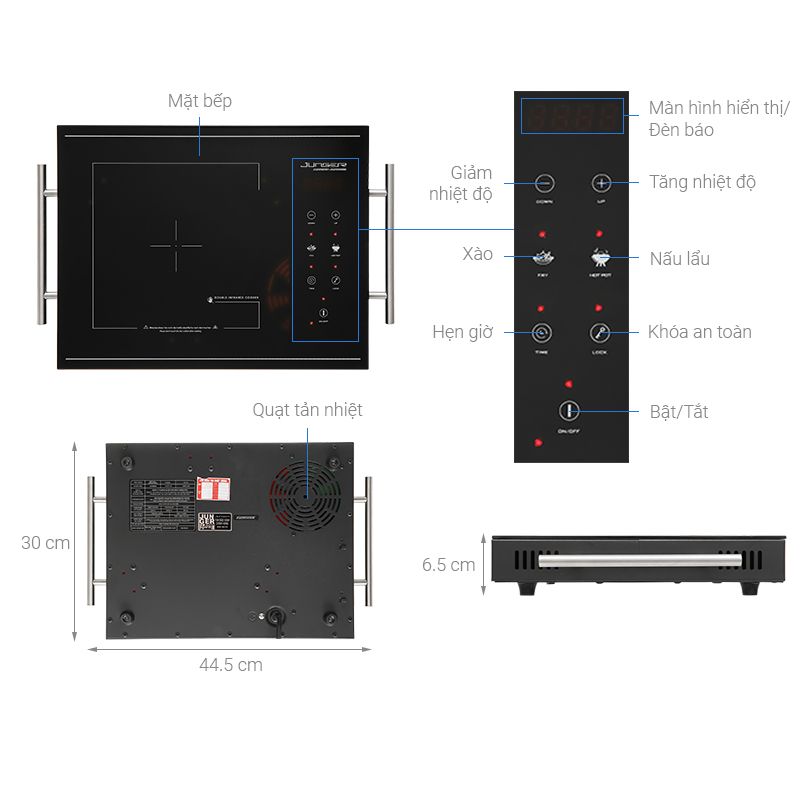 Bếp hồng ngoại đơn Junger MT-21 di động1