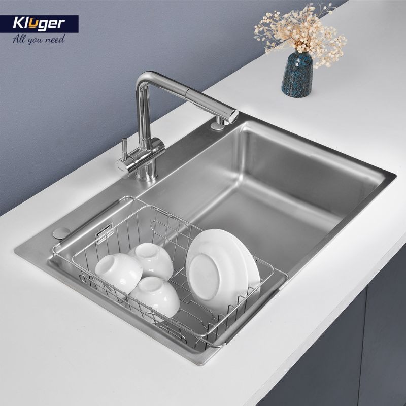 Chậu rửa bát 1 hố Kluger KF8121S-S751