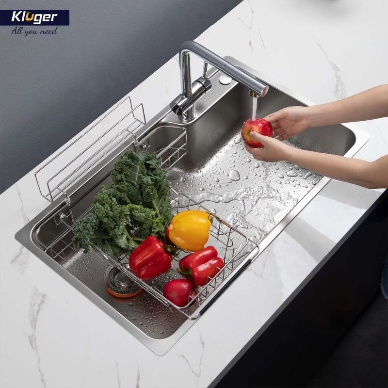 Chậu rửa bát 1 hố Kluger KF8171FS-S801