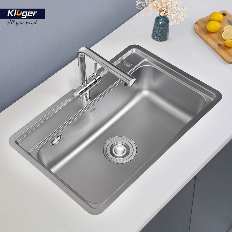 Chậu rửa bát 1 hố Kluger KW8101FS-S721