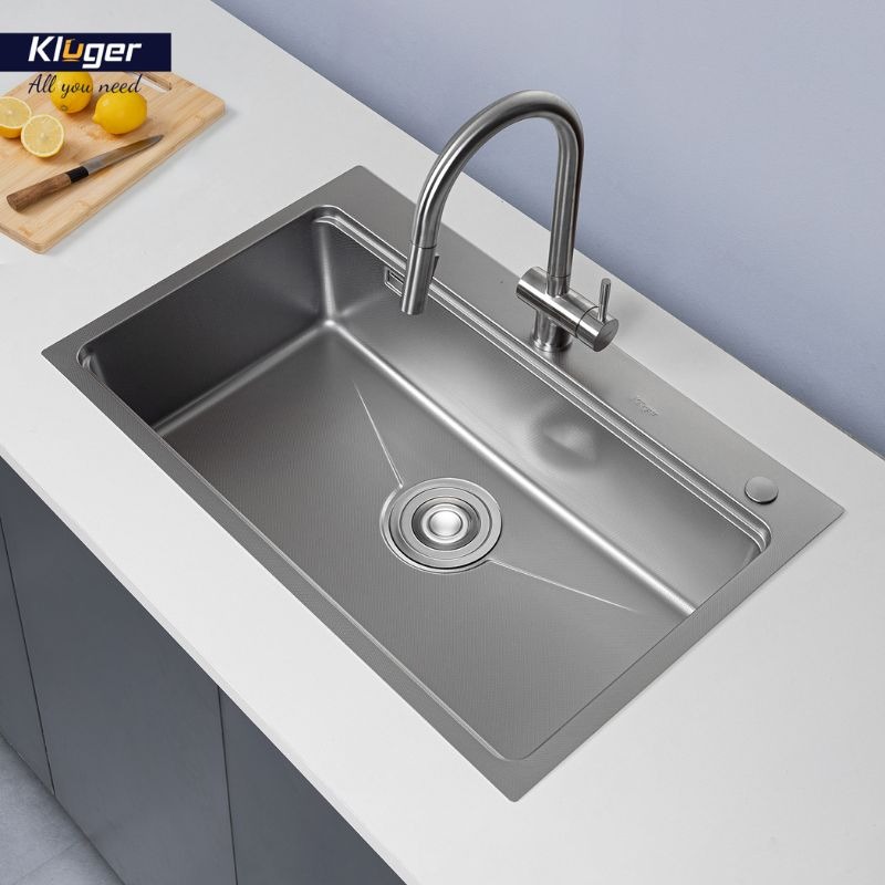 Chậu rửa bát 1 hố Kluger KW8181FS-S811