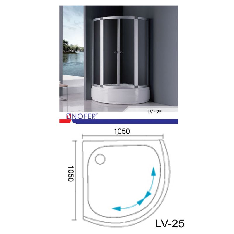 Phòng tắm vách kính Euroking LV-250