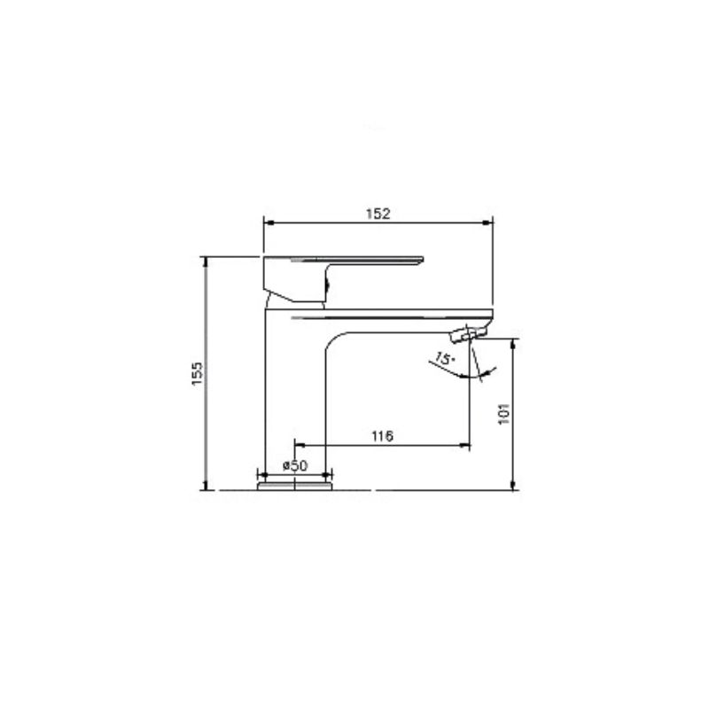 Vòi chậu lavabo nóng lạnh Paul Schmitt PA016F0