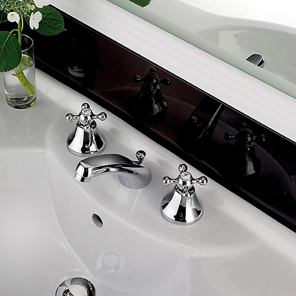 Vòi lavabo 3 lỗ Crolla 1828CR0