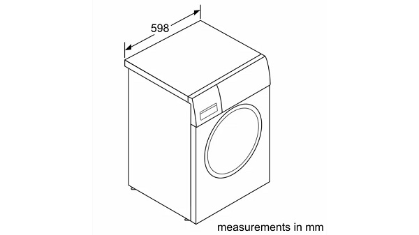 Máy giặt quần áo Bosch WAW28440SG3