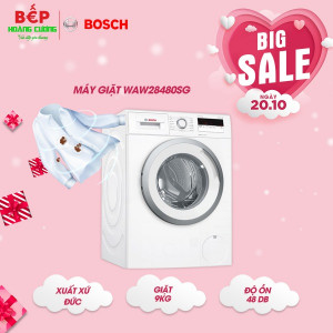 Máy giặt quần áo Bosch WAW28480SG