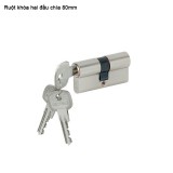 Ruột khóa 2 đầu Hafele 916.96.040, 80mm Đồng thau