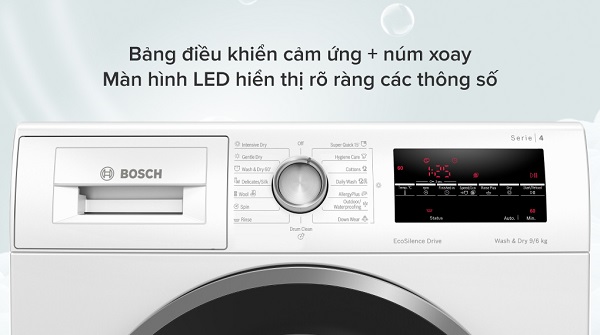 Máy giặt sấy Bosch WNA14400SG1