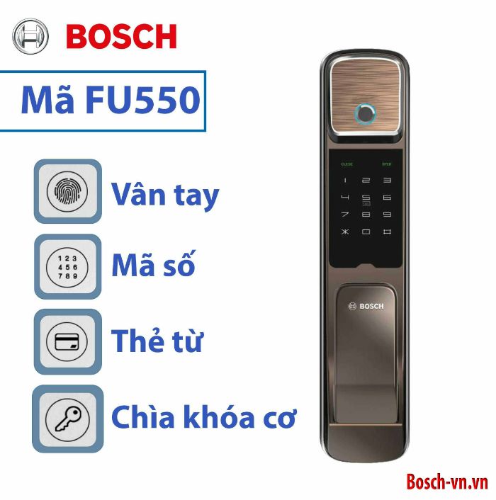 Khóa cửa điện tử Bosch FU5504