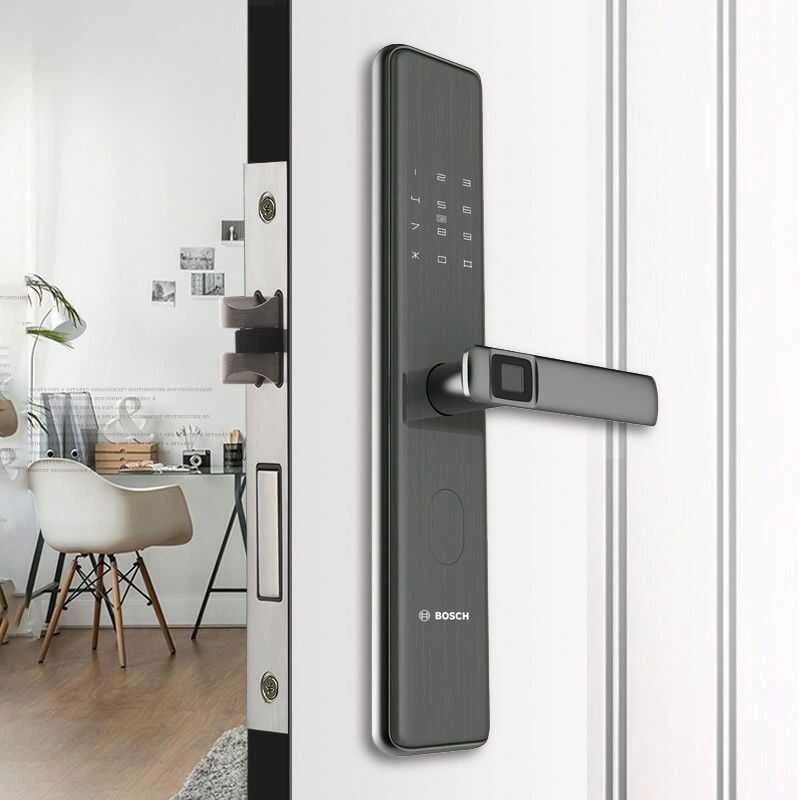 Khóa cửa vân tay Bosch ID30 EU Gray0