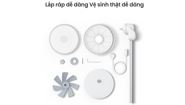 Quạt Tích Điện Đối Lưu Xiaomi Smartmi Air Circulator Fan (Gen 3 Pro)0
