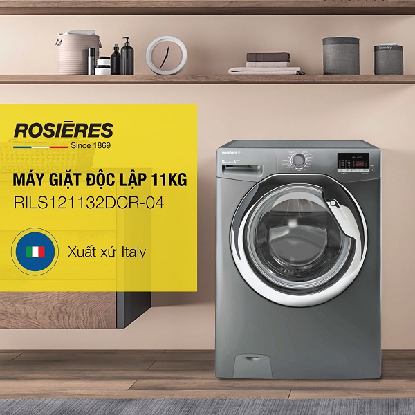 Máy giặt Rosieres 11kg RILS121132DCR-040