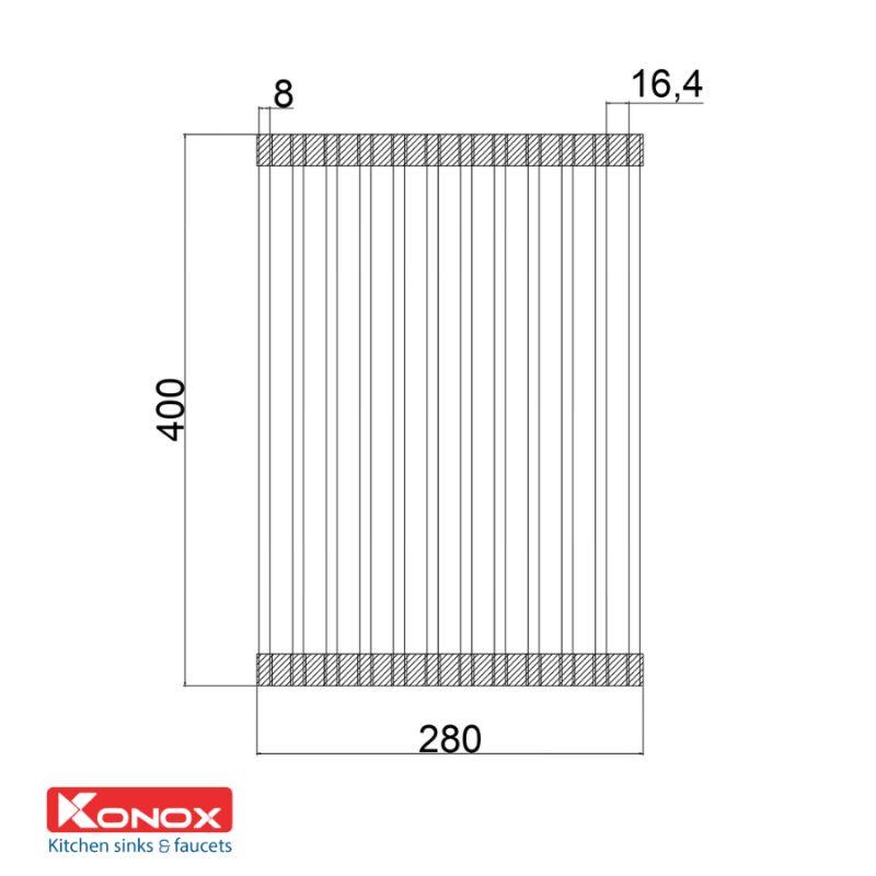 Thanh lưới Konox Roller Mat RM010