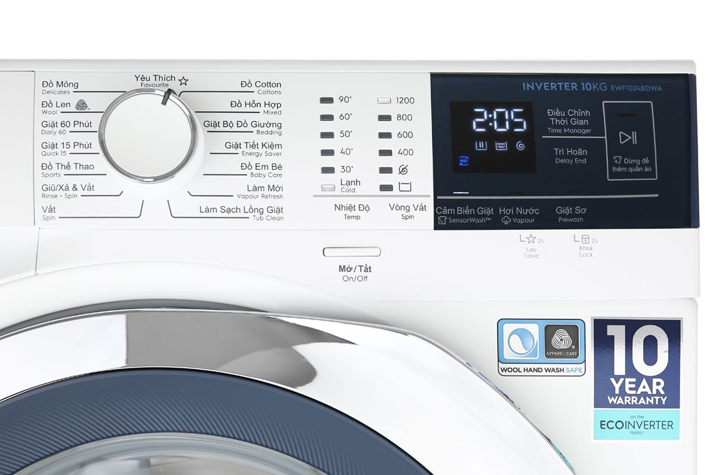 Máy giặt Electrolux EWF1024BDWA0