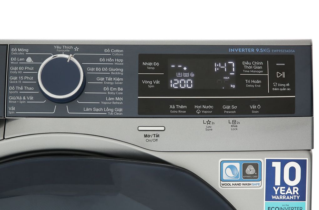 Máy giặt Electrolux EWF9523ADSA1