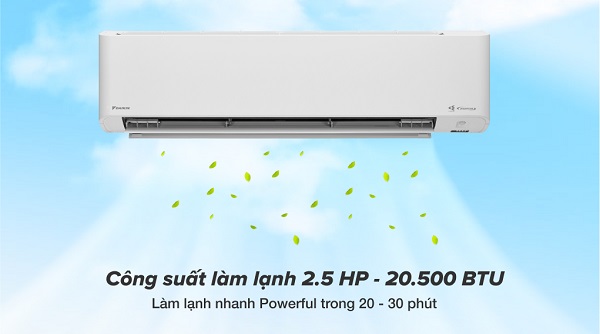 Điều hòa Daikin Inverter 2.5 HP FTKY60WVMV0