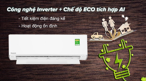 Điều hòa Panasonic Inverter 1.5 HP CU/CS-XU12ZKH-82