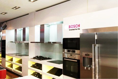 Bếp từ Bosch được bày bán tại huyện Mường Tè, tỉnh Lai Châu