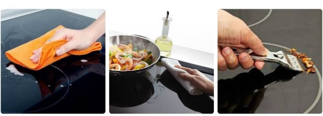 Các cách vệ sinh bếp từ Chefs EH-DIH366