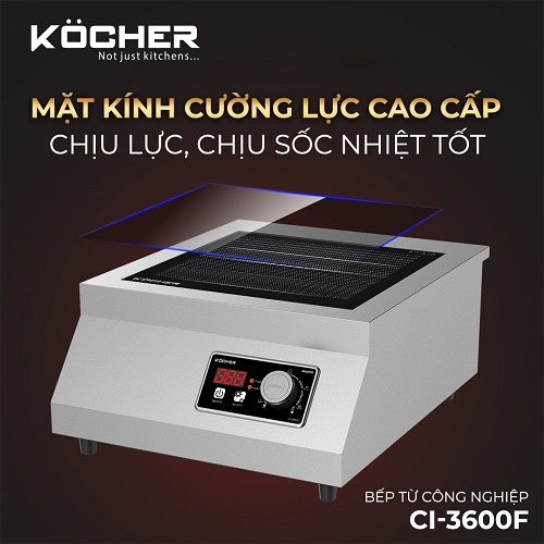 Bếp từ công nghiệp Kocher CI-3600F5