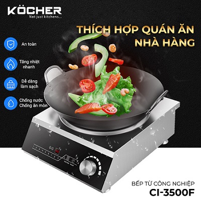 Bếp từ công nghiệp Kocher CI-3500C8