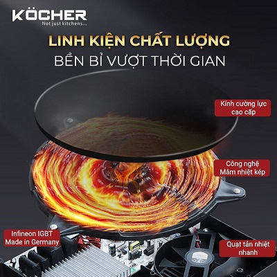 Bếp từ công nghiệp Kocher CI-3500C5