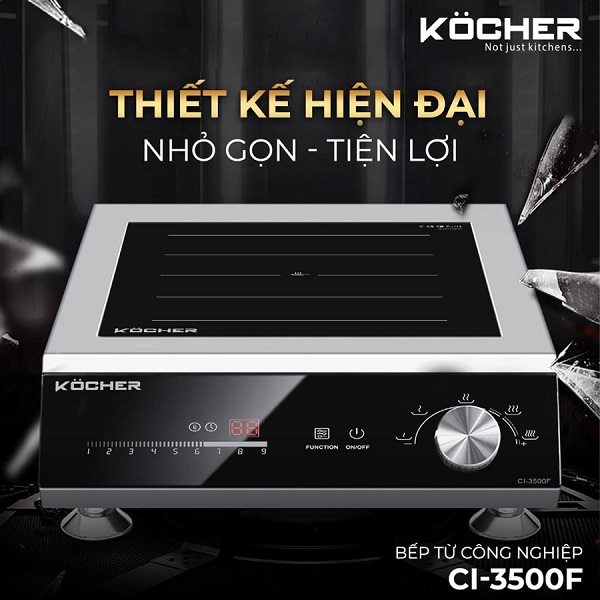 Bếp từ công nghiệp Kocher CI-3500F