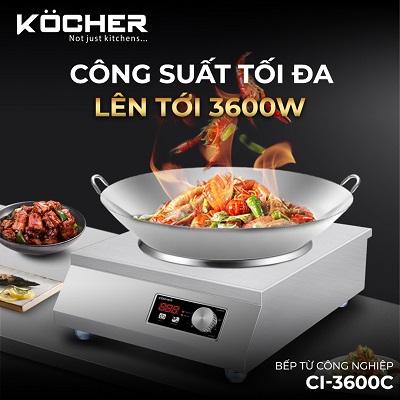 Bếp từ công nghiệp Kocher CI-3600C7