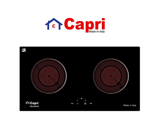 Bếp điện đôi Capri CR 827KT