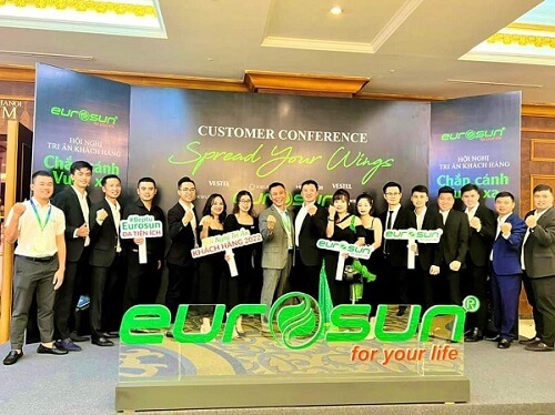 CBNV Bếp Hoàng Cương tham dự Hội nghị khách hàng EUROSUN 2022