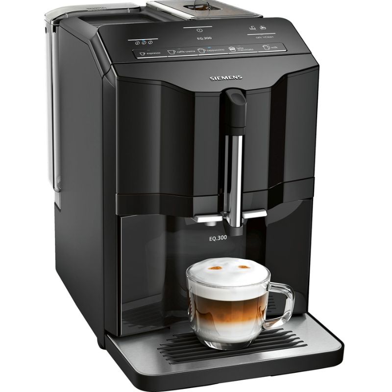 Máy pha cafe tự động Siemens TI35A509DE EQ.300 Black