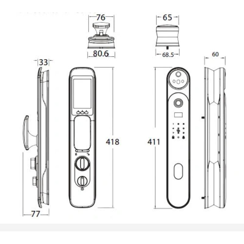 Khóa thông minh Avolock AL-79FRVT-B0