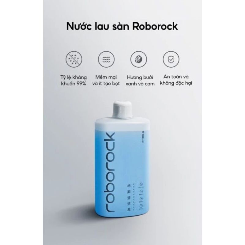 Nước lau sàn chuyên dụng Roborock Floorclean-1L0