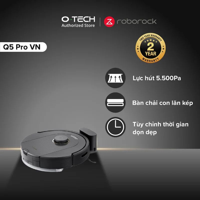 Robot hút bụi lau nhà Roborock Q5 Pro0