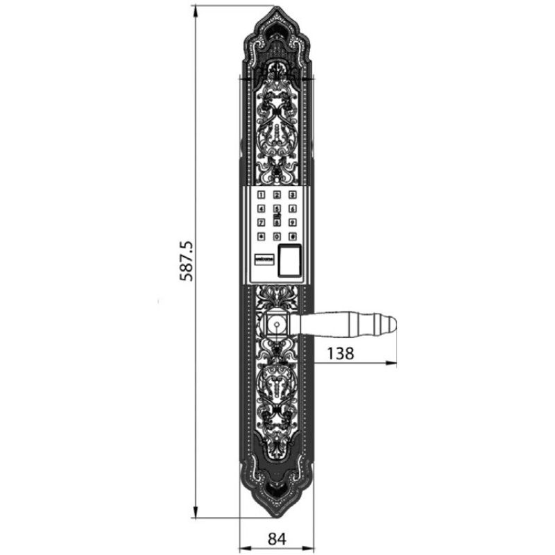 Khóa thông minh Avolock AC-998F-G0