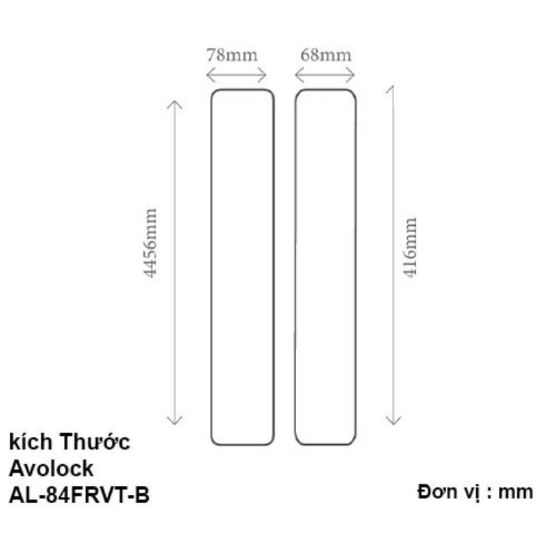 Khóa thông minh Avolock AL-84FRVT-B0