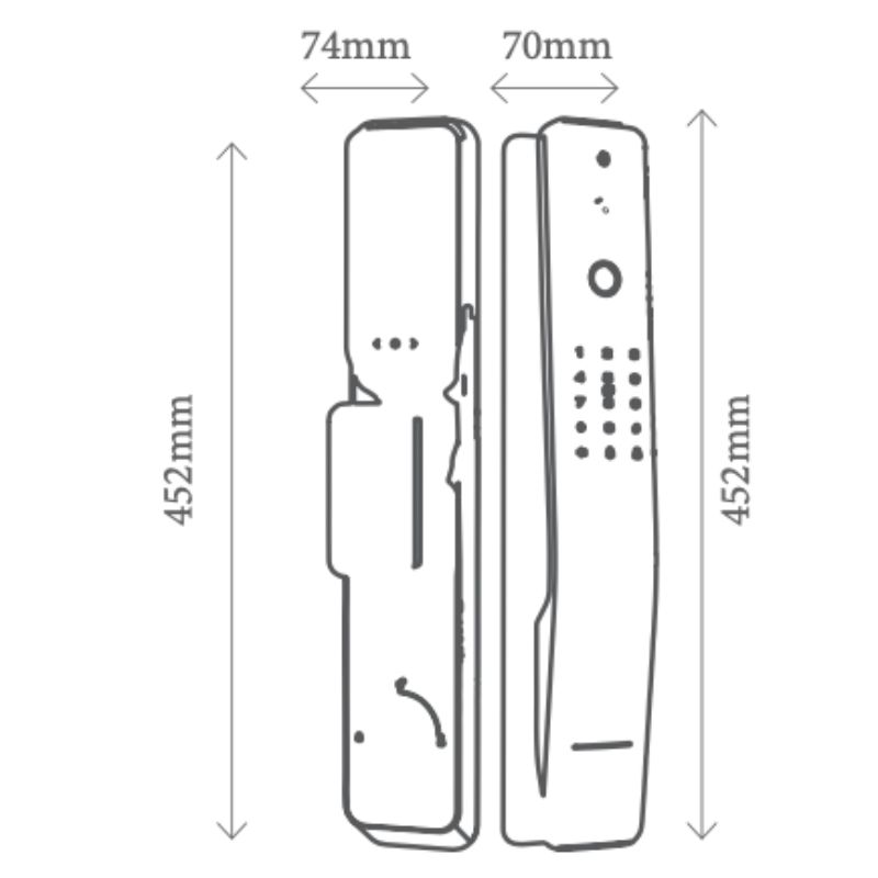 Khóa thông minh Avolock AL-85FRVT-B0