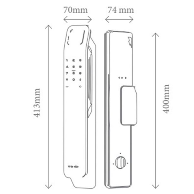 Khóa thông minh Avolock AL-89FRV-B0