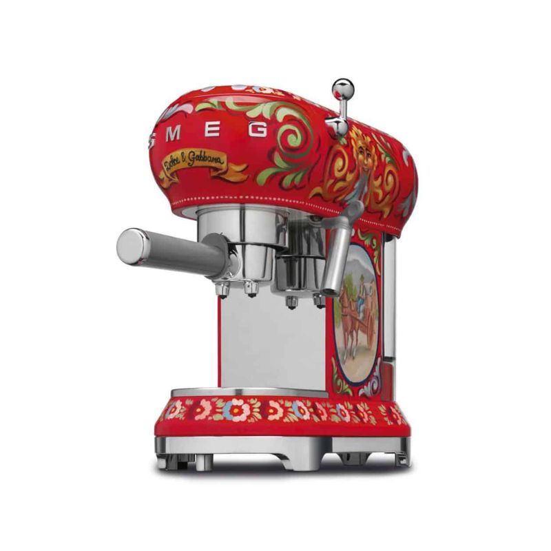 Máy pha cafe Smeg & Dolce&Gabbana ECF01DGEU Sicily tình yêu của tôi